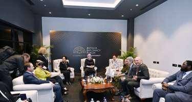 Mehriban Əliyeva Antalya Diplomatiya Forumunun panel iclasında iştirak edib