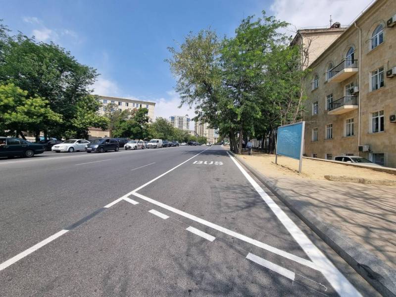 Masazır-Bakı marşrutu üzrə avtobuslar üçün xüsusi zolaq istifadəyə verilib - AYNA