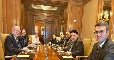 Allahşükür Paşazadə ABŞ-də görüşlər keçirib