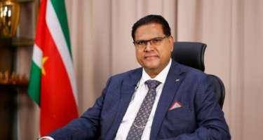 Surinam Prezidenti İlham Əliyevə başsağlığı verdi