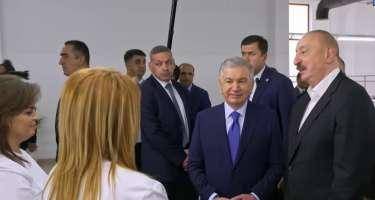 Sakinlər danışdı, Prezident tərcümə etdi - VİDEO