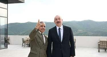 İlham Əliyev Şahbaz Şərifə zəng etdi
