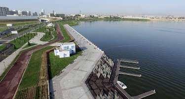 Böyük Şor bulvarında attraksion aşdı, uşaqlar xəsarət aldı -FOTO