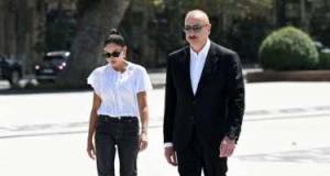 Prezident və birinci xanım Gəncə şəhərində olublar - Yenilənib Xəbər şəkili
