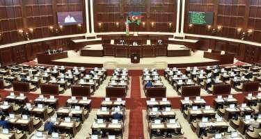 Milli Məclisin iclası keçirilir