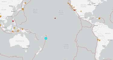 7 bal gücündə zəlzələ oldu -Sunami təhlükəsi elan edildi