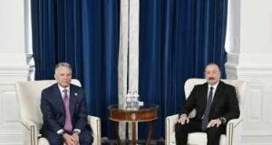 Vaşinqtonda İlham Əliyevin Stiv Uitkoff ilə görüşü oldu