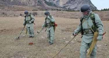 Noyabrda aşkarlanan minaların sayı açıqlandı