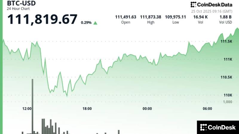 Bitcoin 111,000 dollar Səviyyəsində Möhkəmlənir - Yeni Təkan Gözlənilir