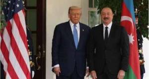İlham Əliyevin Trampla görüşündə aparıcını təəccübləndirən an -VİDEO Xəbər şəkili