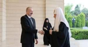 İlham Əliyev Moskvanın və Bütün Rusiyanın Patriarxı Kirill ilə görüşüb Xəbər şəkili