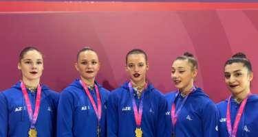 Azərbaycan komandası Avropa Kubokunda qızıl medal qazandı