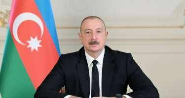 Prezident İlham Əliyev Azərbaycan xalqını təbrik etdi