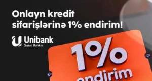 "Unibank" endirimli onlayn kredit kamaniyası keçirir Xəbər şəkili
