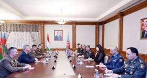 Azərbaycanla Macarıstan arasında hərbi əməkdaşlıq müzakirə edildi