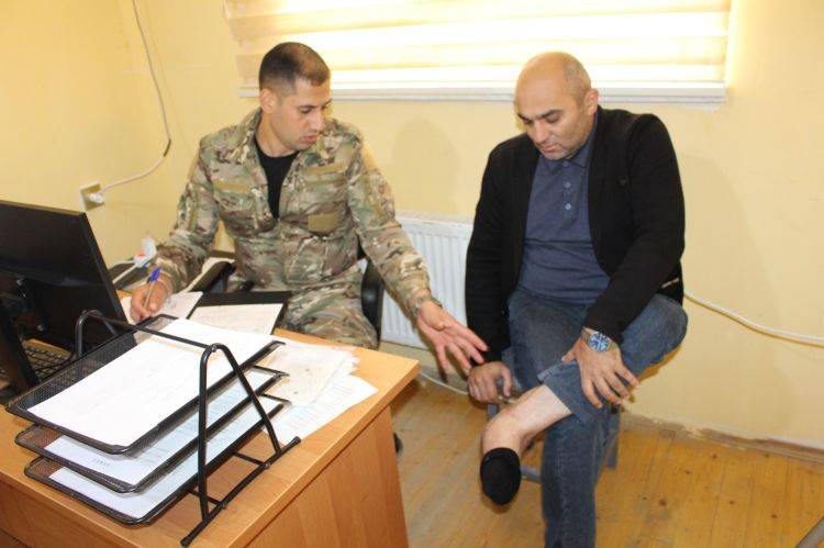 Qazax rayonunda minadan və PHS-dən zərərçəkənlərlə ilkin sorğular tamamlanıb (FOTO)