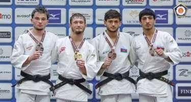 Azərbaycanın 4 cüdoçusu fəxri kürsüyə qalxıb