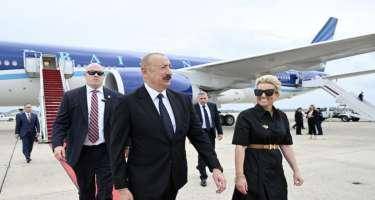 Azərbaycan Prezidenti ABŞ-a işgüzar səfərə getdi