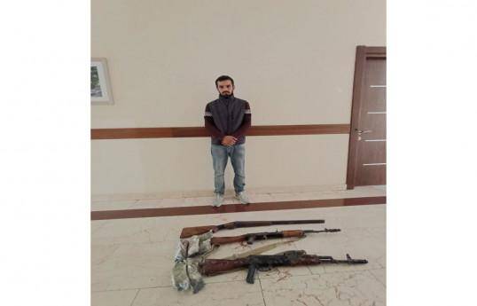 Xocavənddə qanunsuz silah alverçisi yaxalanıb