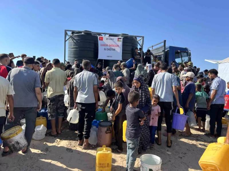 UKABDER Təşkilatı Qəzzada Fasiləsiz Humanitar Yardımı Davam Etdirir Xəbər şəkili
