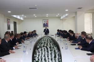Səbail Rayon İcra Hakimiyyətində müşavirə keçirilib Xəbər şəkili