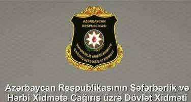 Səfərbərlik Xidmətində korrupsiya ilə bağlı statistik məlumatlar açıqlanıb
