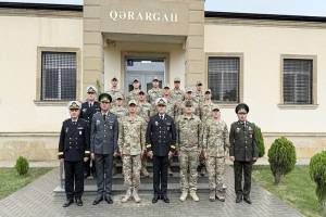 Hərbi Dəniz Qüvvələrində buraxılış mərasimi keçirilib Xəbər şəkili