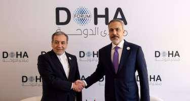 Türkiyə və İran XİN başçıları görüşdü - FOTO