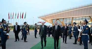 Ərdoğanın Azərbaycana səfəri başa çatdı