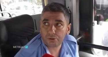 Biləcəridə sərnişinlərin həyatını xilas edən sürücü DANIŞDI