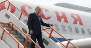 Putinin təyyarəsi Alyaskaya endi Xəbər şəkili