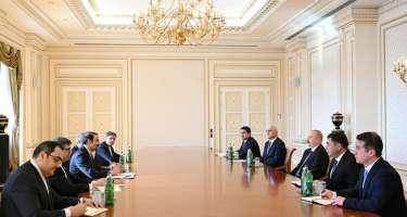 İlham Əliyev Mehdi Sənayini qəbul etdi