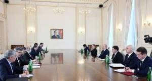 İlham Əliyev İranın Milli Təhlükəsizlik üzrə Ali Şurasının katibini qəbul etdi - FOTO