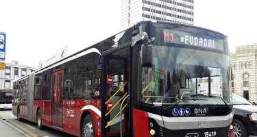 Bu avtobusların hərəkət sxemi dəyişir