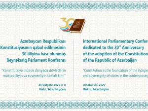 Milli Məclisdə beynəlxalq parlament konfransı keçiriləcək Xəbər şəkili