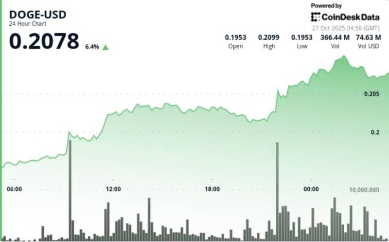 Dogecoin Böyük Çıxış Etdi: $0.21 Səviyyəsi Artıq Müqavimət Yox, Dəstəkdir