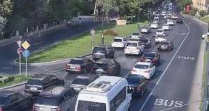 Bakının bu yollarında tıxac var Xəbər şəkili