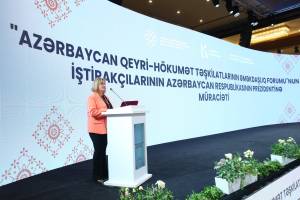 QHT-lərin Əməkdaşlıq Forumunun iştirakçıları Prezident İlham Əliyevə müraciət qəbul edib Xəbər şəkili