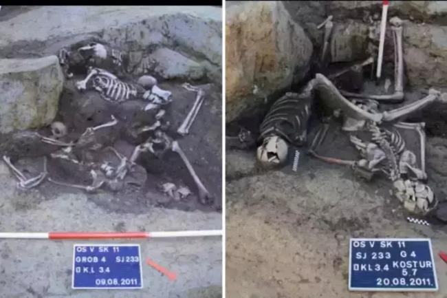 Arxeoloqlar qədim quyuda 1800 illik cəsədlər tapıblar Xəbər şəkili