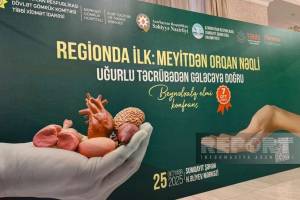 Sumqayıtda meyitdən orqan nəqli ilə bağlı beynəlxalq elmi konfrans keçirilib Xəbər şəkili