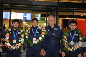 Dünya çempionatında uğurla çıxış edən gənc güləşçilərimiz yeni hədəflərini açıqlayıblar