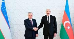 Şavkat Mirziyoyev İlham Əliyevi təbrik etdi