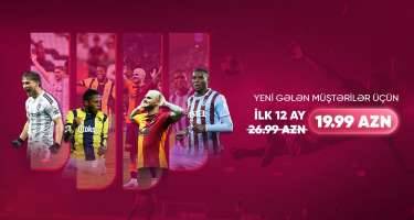 Futbol və əyləncə bir arada – “CityNet TV”dən “Digiturk” paketinə xüsusi endirim!