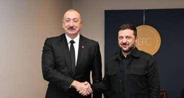 Zelenski İlham Əliyevə təşəkkür etdi