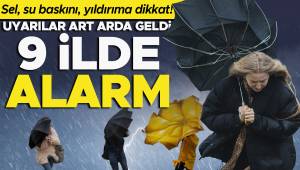 9 Şəhərdə Güclü Yağış Gözlənilir: Təcili 'Sarı Kod' Həyəcanı Verildi