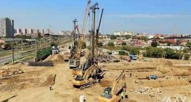 Paytaxtda yeni avtomobil yolunun inşası 35 % tamamlanıb