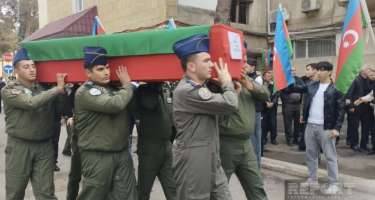 İtkin şəhidi Cəmil Rəhimovla vida mərasimi keçirildi -FOTO