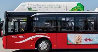 Bu marşrutların avtobusları yenilənir