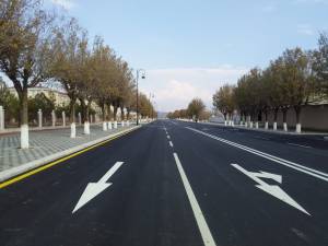 Bu ilin doqquz ayında Naxçıvanda 54,75 kilometr avtomobil yolu əsaslı təmir olunub