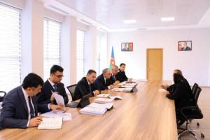 Baş prokuror Gəncədə vətəndaşları qəbul edib Xəbər şəkili
